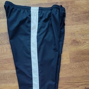 Nike lightweight joggers. Women's XL, Navy with light blue stripe.